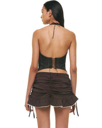 ORIANA TOP DARK INDIGO