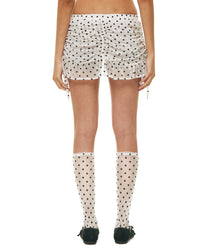ESCOLAR MINI SKIRT DOTS