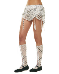 ESCOLAR MINI SKIRT DOTS