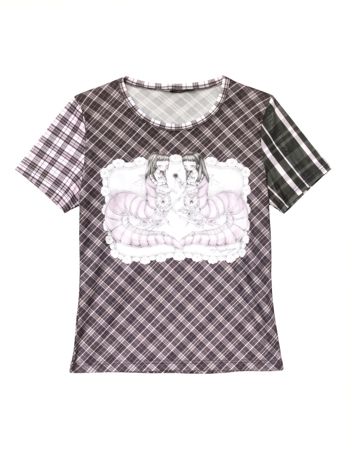 EVIL SWEET TWINS BABY TEE