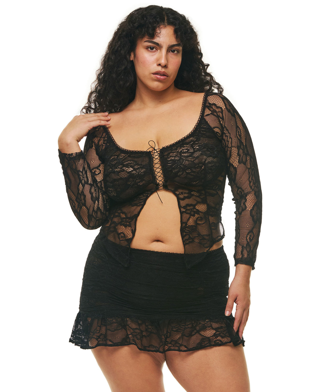 ITUNU TOP LACE