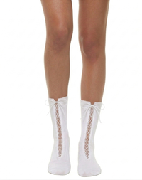 CALCETINES LILA ALGODÓN